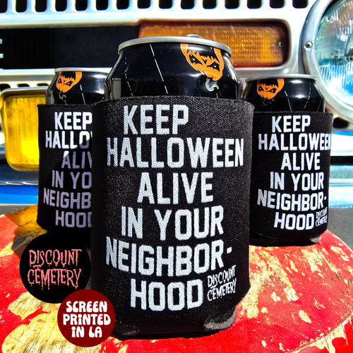 KEEP HALLOWEEN ALIVE koozie