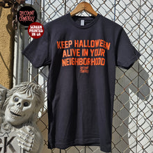 Load image into Gallery viewer, KEEP HALLOWEEN ALIVE tee shirt