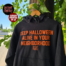 Load image into Gallery viewer, KEEP HALLOWEEN ALIVE hoodie