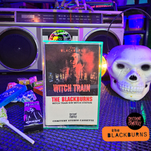 Laden Sie das Bild in den Galerie-Viewer, THE BLACKBURNS - WITCH TRAIN cassette/ tote bag bundle